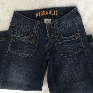 Hydraulic Capri jeans